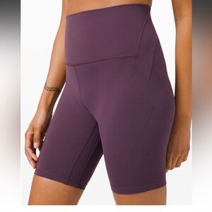 Lululemon Nulu Fold High-Rise Yoga Short 8"